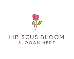 Beauty Product Flower  logo design