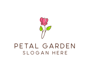 Beauty Product Flower  logo design