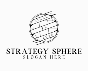 Geography Globe Sphere logo