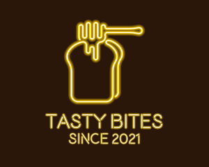 Neon Honey Toast  logo