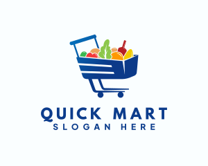 Food Grocery Cart logo
