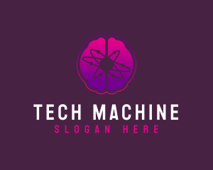 Machine Computer Brain logo