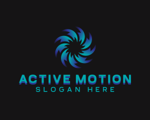 Motion Cyber Technology logo design