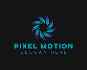 Motion Cyber Technology logo design