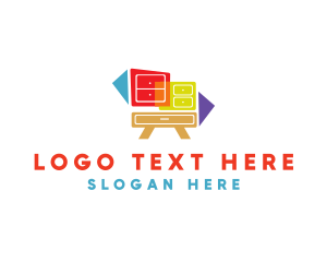 Colorful Dresser Furniture  logo