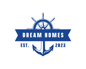 Sea Ferry Anchor Wheel logo