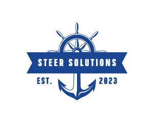 Sea Ferry Anchor Wheel logo