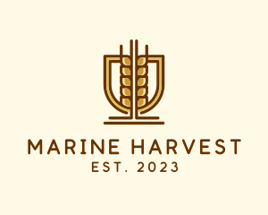 Wheat Harvest Agriculture logo design