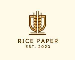 Wheat Harvest Agriculture logo design