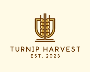 Wheat Harvest Agriculture logo design