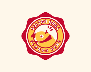 Rooster Grill Restaurant logo design