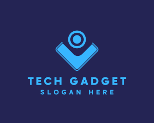 Webcam Tech Gadget  logo design