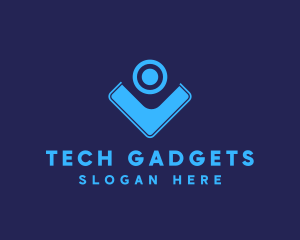 Webcam Tech Gadget  logo design