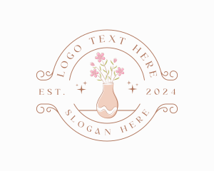 Flower Vase Decoration logo