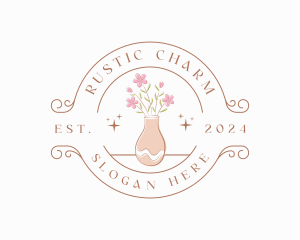 Flower Vase Decoration logo