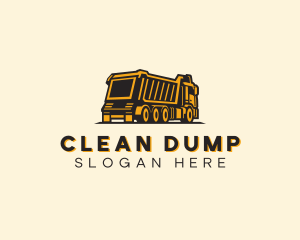 Construction Dump Truck logo design