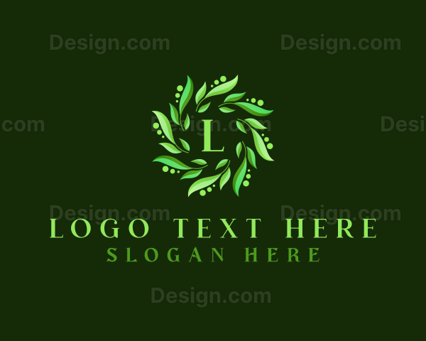 Natural Leaf Plant Logo