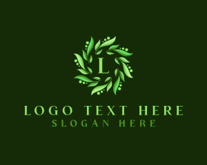 Natural Leaf Plant logo