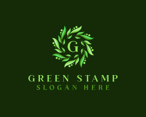 Natural Leaf Plant logo design