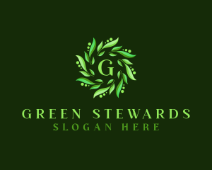 Natural Leaf Plant logo design