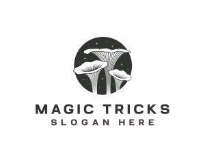 Magical Mushroom Psychedelic logo design