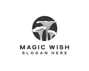 Magical Mushroom Psychedelic logo design