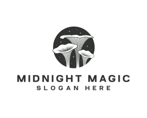 Magical Mushroom Psychedelic logo design