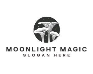 Magical Mushroom Psychedelic logo design