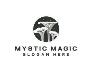 Magical Mushroom Psychedelic logo design