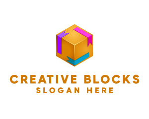 Creative Agency Cube  logo design