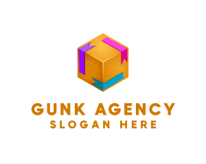 Creative Agency Cube  logo design