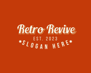 Funky Retro Business logo design