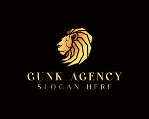 Luxury Lion Agency logo design