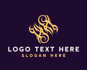 Tribal Tattoo Pattern logo