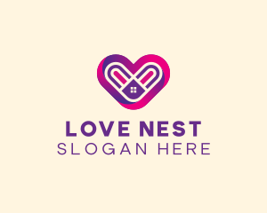 Love Home Care logo design