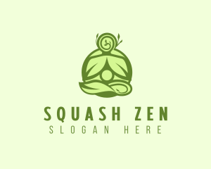 Yoga Meditation Zen logo design