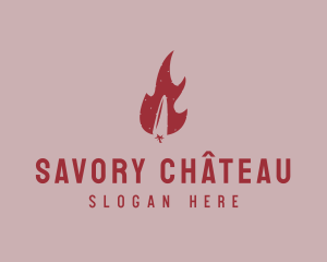 Chili Fire Restaurant logo design