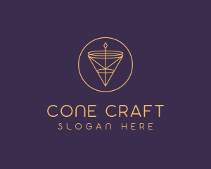 Luxurious Cone Pendant logo
