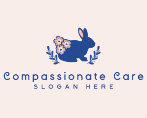 Flower Garden Rabbit logo