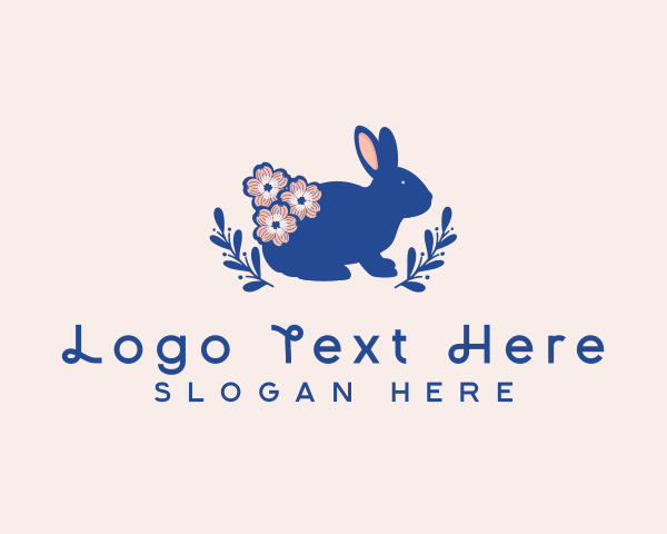 Flower Garden Rabbit logo