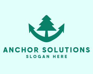 Anchor Pine Tree logo