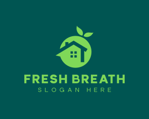 Fresh Green Home logo design