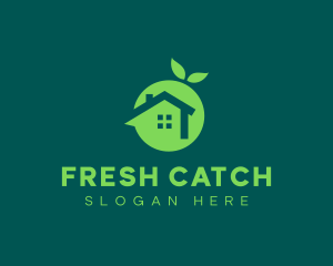 Fresh Green Home logo design