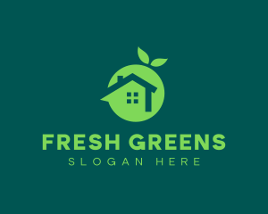 Fresh Green Home logo design