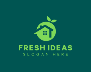 Fresh Green Home logo design