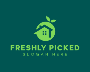 Fresh Green Home logo design