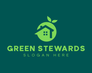 Fresh Green Home logo design