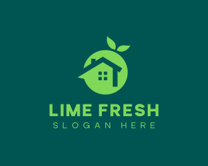 Fresh Green Home logo design