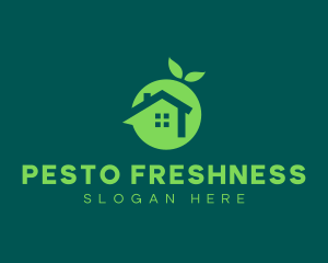 Fresh Green Home logo design