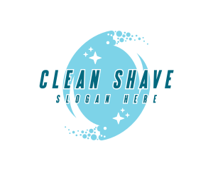 Cleaning Water Splash logo design